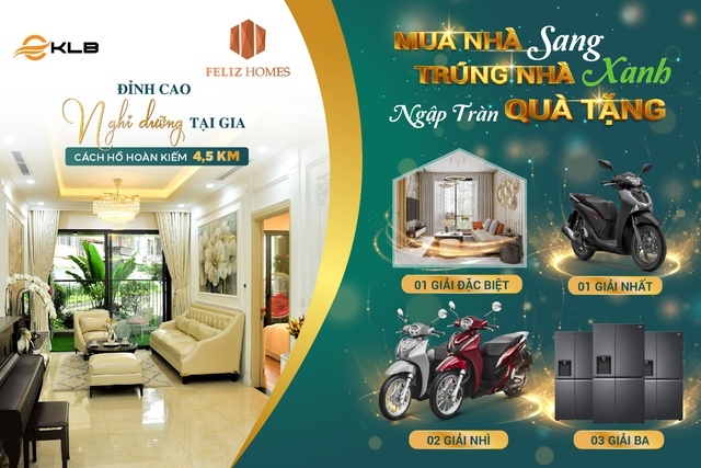 “Mua nhà – Trúng nhà”: Cơ hội nhân đôi tài sản tại Feliz Homes - Ảnh 1.