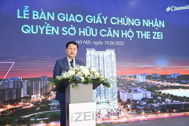 Chủ đầu tư HDMon Group bàn giao sổ hồng căn hộ The Zei - Ảnh 1.