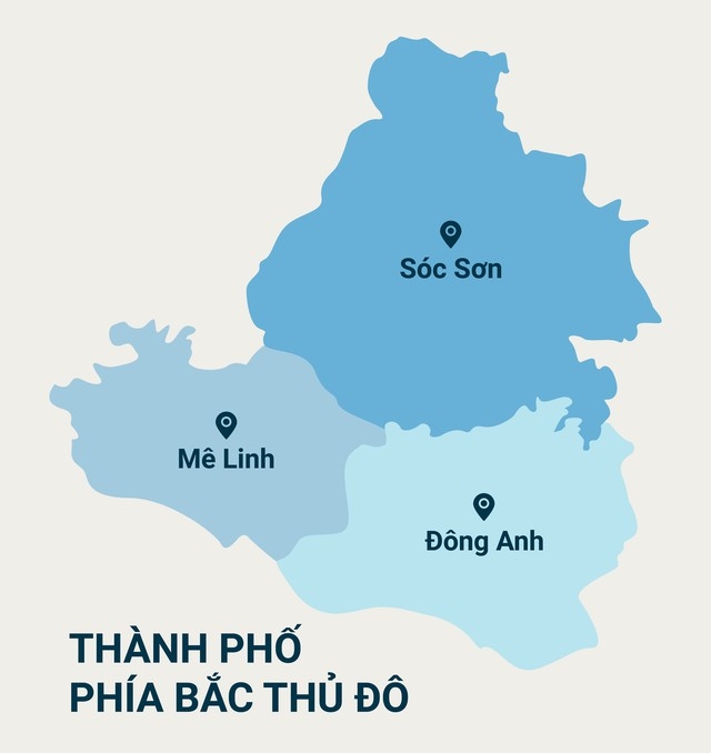 Diện mạo vùng sẽ trở thành thành phố phía Bắc trực thuộc Thủ đô Hà Nội - Ảnh 14.