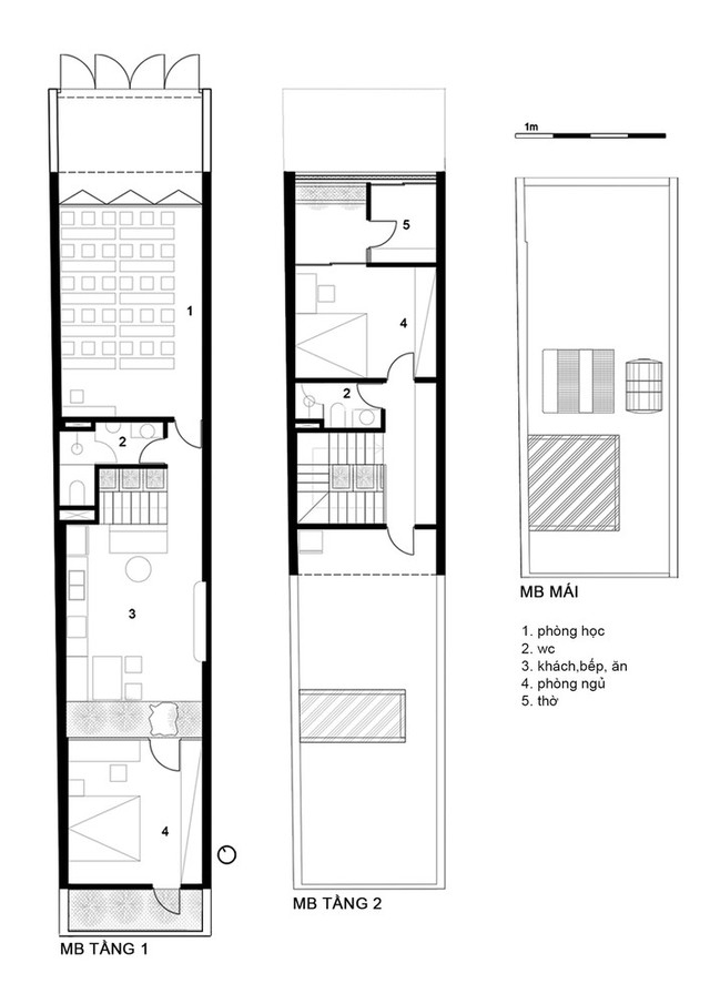 Nhà phố 2 tầng cho người độc thân đẹp mê hồn nhờ cách rải đá lên kính - Ảnh 16.