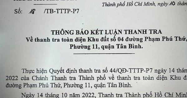 Chủ tịch UBND TP HCM yêu cầu thu hồi 1 khu đất hơn 12.000m2